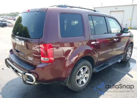 2009 Honda Pilot Touring z USA, uszkodzony, nr VIN 5FNYF48989B046752